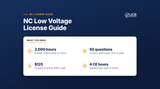 NC low voltage SP-FA/LV license requirements and exam - JCR Productions