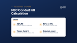Conduit fill calculation with NEC Chapter 9 tables - JCR Productions