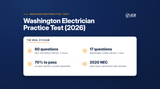 Washington Electrician Practice Test: 5 Free Questions - JCR Productions