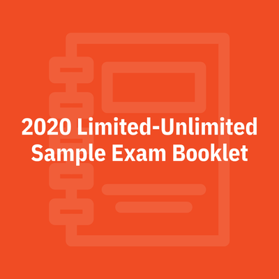 2020 Limited-Unlimited Sample Exam Booklet