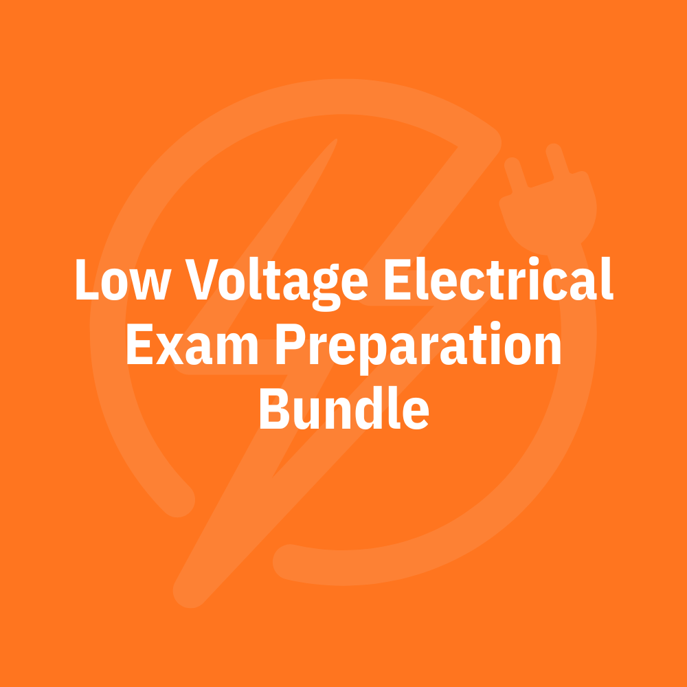 Low-Voltage Exam Preparation Bundle