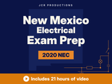 New Mexico electrical exam prep self-study course from JCR Productions, 2020 NEC. Includes 21 hours of video.