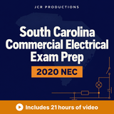 South Carolina Commercial Electrical Exam Prep, 2020 NEC self-study course. Includes 21 hours of video.
