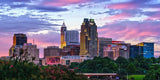 Raleigh NC skyline at sunset - JCR Productions electrical continuing education workshops in North Carolina