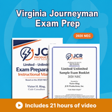 Virginia Journeyman Exam Prep, 2020 NEC. Includes 21 hours of video.